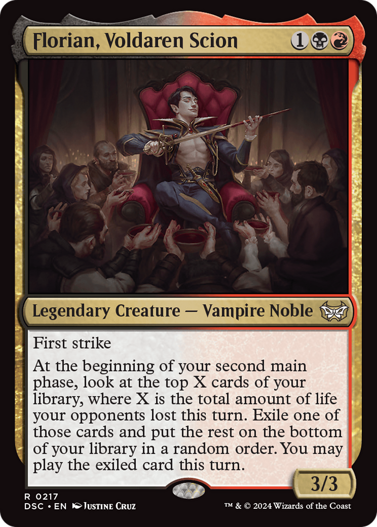Florian, Voldaren Scion [Duskmourn: House of Horror Commander] | Local Legends