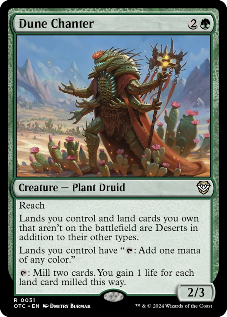 Dune Chanter [Outlaws of Thunder Junction Commander] | Local Legends