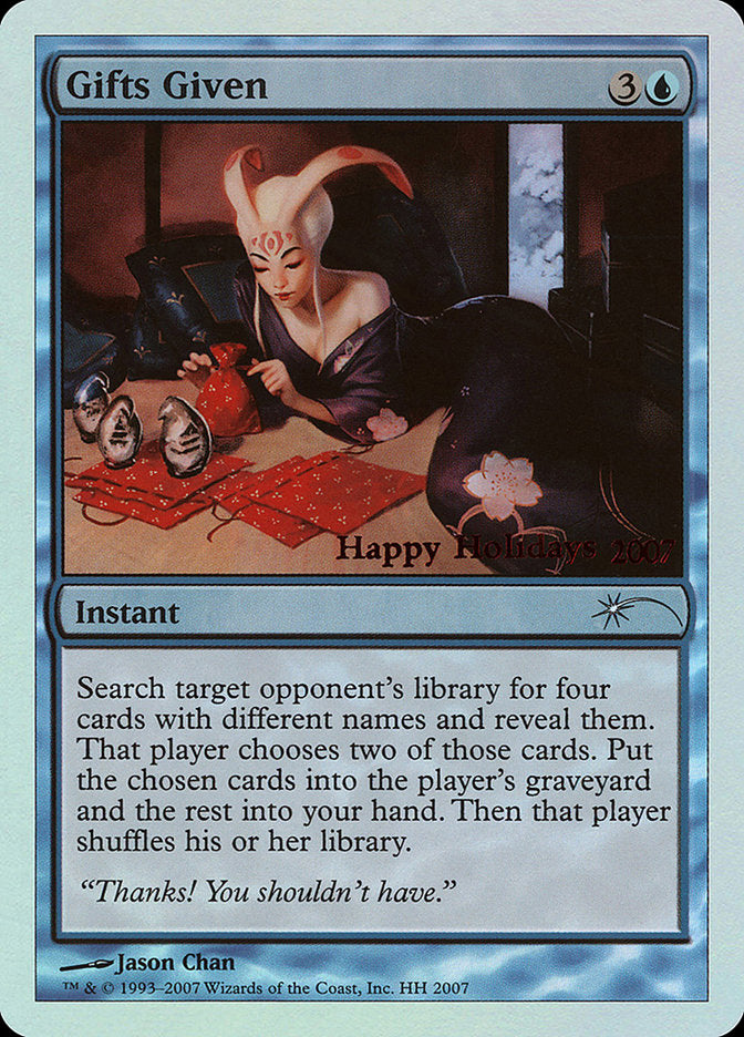 Gifts Given [Happy Holidays] | Local Legends