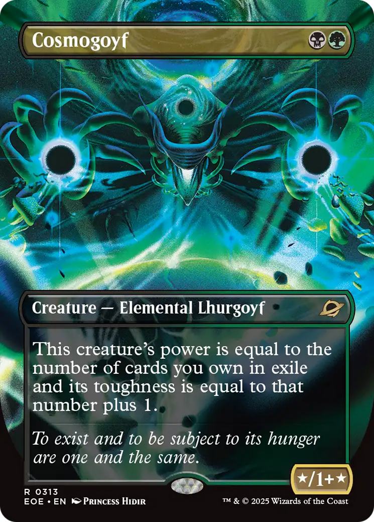 Cosmogoyf (Borderless) [Edge of Eternities] | Local Legends