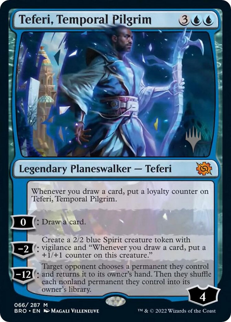 Teferi, Temporal Pilgrim (Promo Pack) [The Brothers' War Promos] | Golgari Games