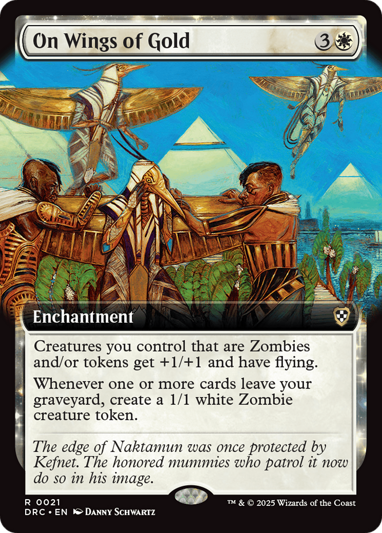 On Wings of Gold (Extended Art) [Aetherdrift Commander] | Local Legends