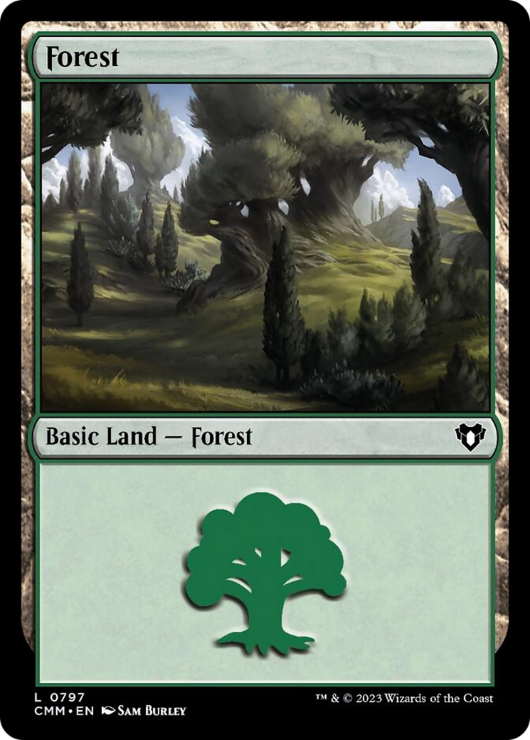 Forest (797) [Commander Masters] | Local Legends
