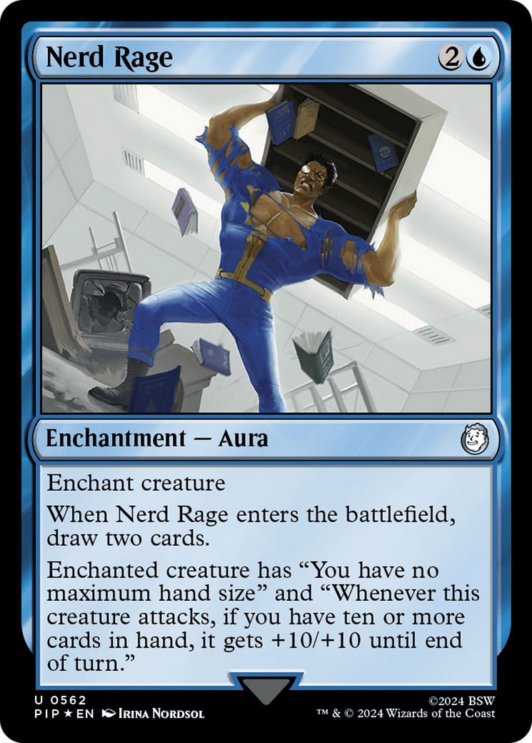 Nerd Rage (Surge Foil) [Fallout] | Local Legends