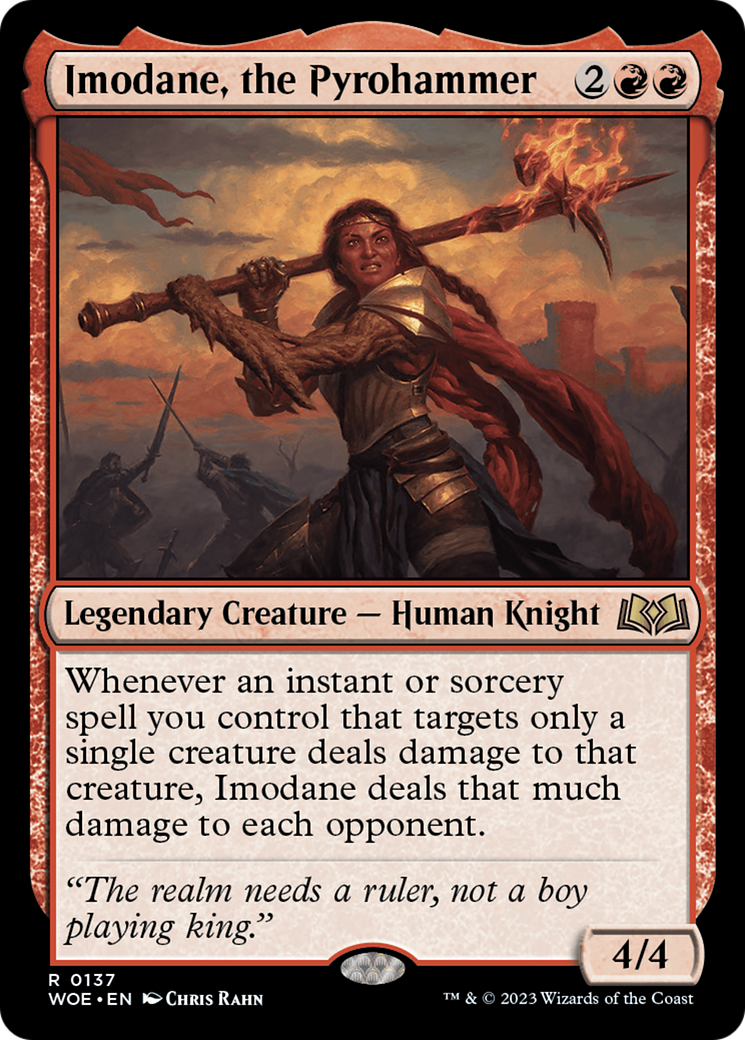 Imodane, the Pyrohammer [Wilds of Eldraine] | Local Legends