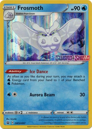 Frosmoth (SWSH007) (Prerelease Promo) [Sword & Shield: Black Star Promos] | Local Legends