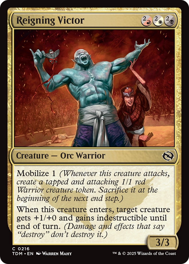 Reigning Victor [Tarkir: Dragonstorm] | Local Legends