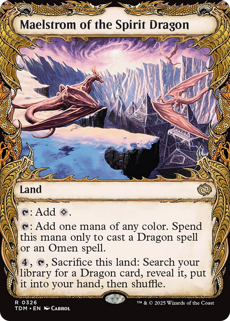 Maelstrom of the Spirit Dragon (Showcase) [Tarkir: Dragonstorm] | Local Legends