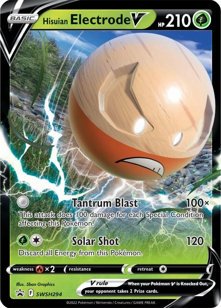 Hisuian Electrode V (SWSH294) [Sword & Shield: Black Star Promos] | Local Legends
