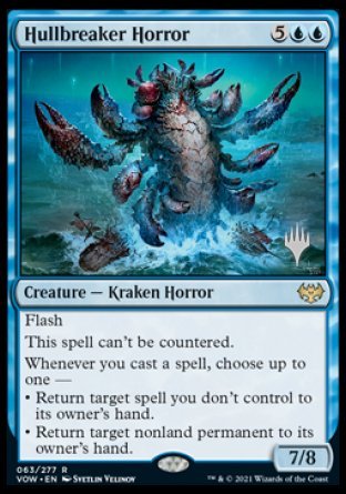 Hullbreaker Horror (Promo Pack) [Innistrad: Crimson Vow Promos] | Local Legends