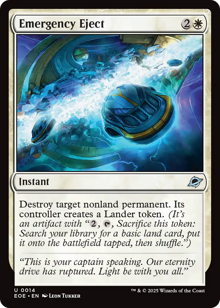 Emergency Eject [Edge of Eternities] | Local Legends