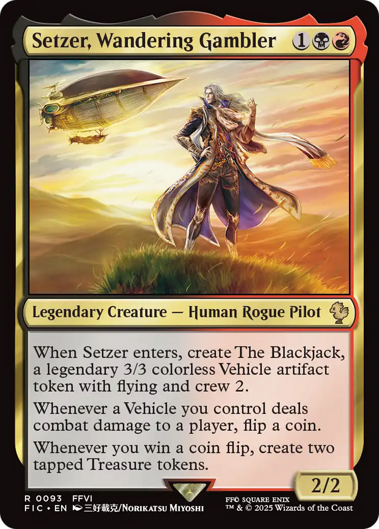 Setzer, Wandering Gambler [FINAL FANTASY Commander] | Local Legends