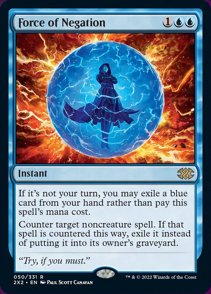 Force of Negation [Double Masters 2022] | Local Legends