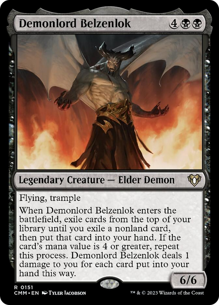 Demonlord Belzenlok [Commander Masters] | Local Legends