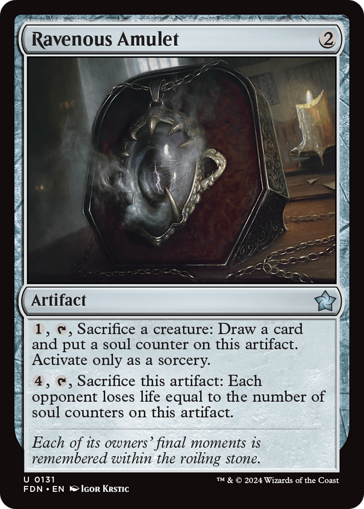 Ravenous Amulet [Foundations] | Local Legends