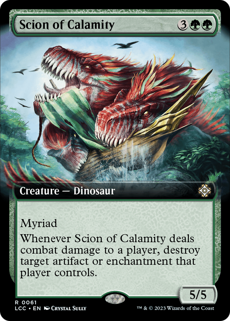 Scion of Calamity (Extended Art) [The Lost Caverns of Ixalan Commander] | Local Legends