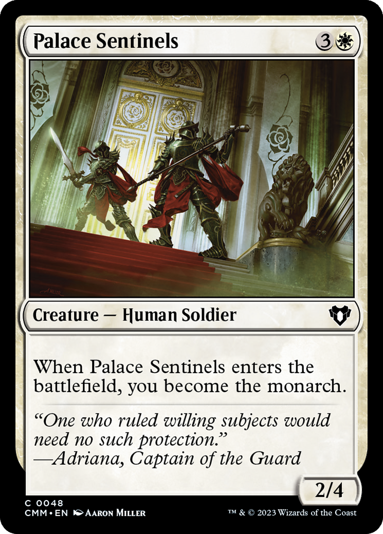 Palace Sentinels [Commander Masters] | Local Legends