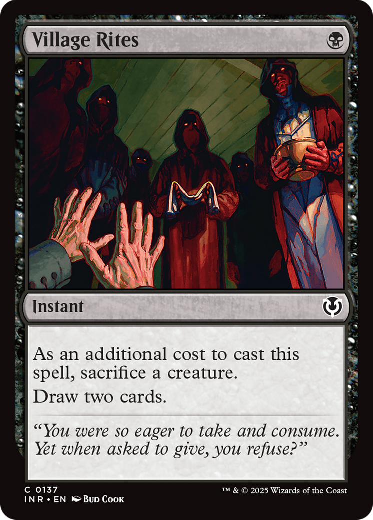 Village Rites [Innistrad Remastered] | Local Legends