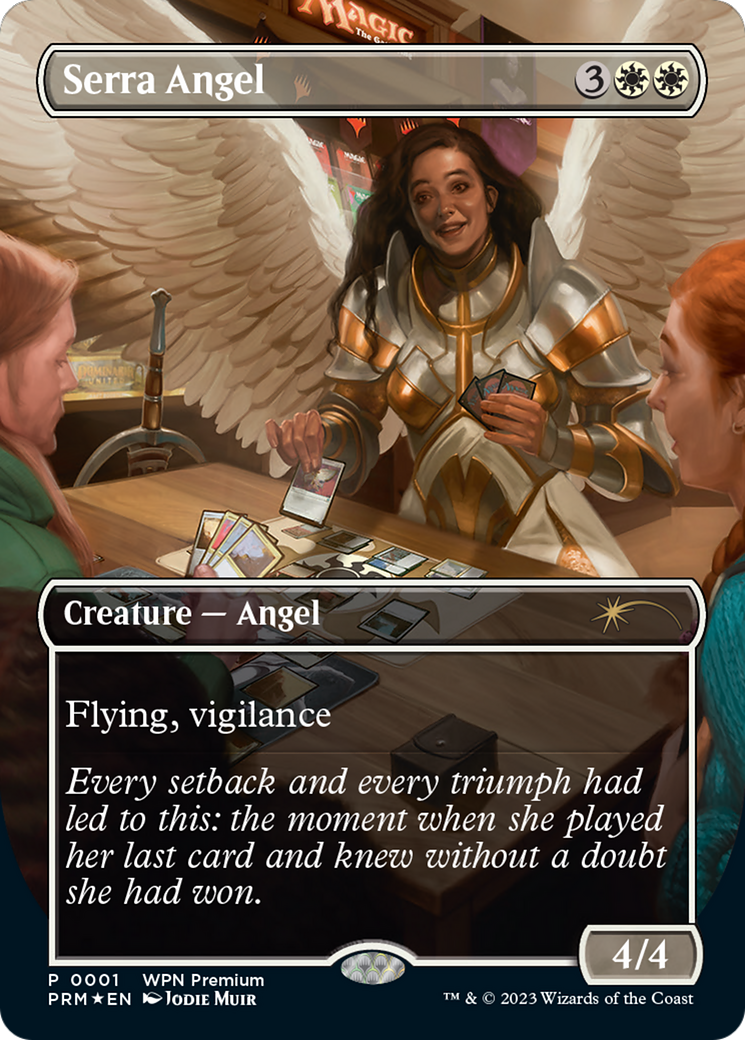 Serra Angel [Wizards Play Network 2024] | Golgari Games