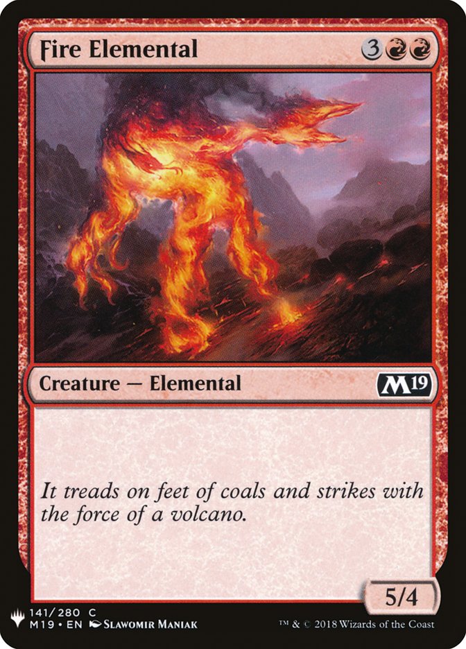 Fire Elemental [Mystery Booster] | Local Legends