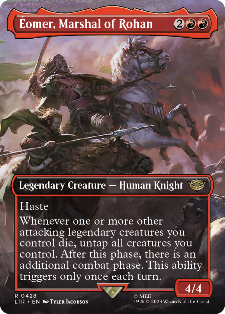 Eomer, Marshal of Rohan (Borderless Alternate Art) [The Lord of the Rings: Tales of Middle-Earth] | Local Legends