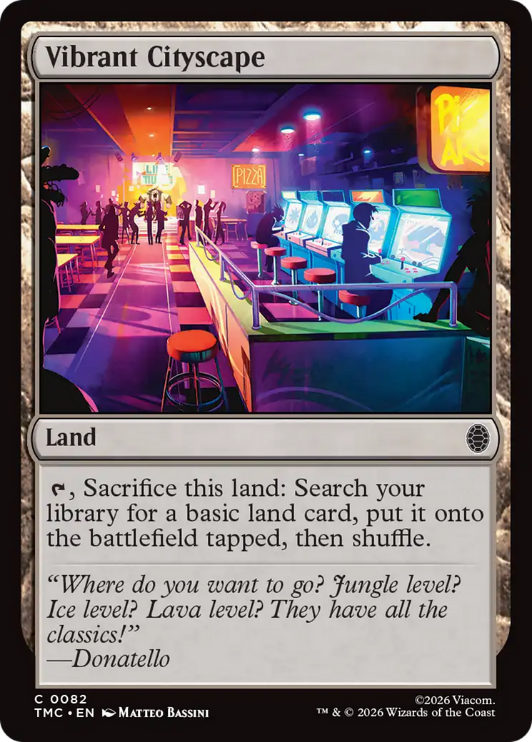 Vibrant Cityscape [Teenage Mutant Ninja Turtles Commander] | Local Legends