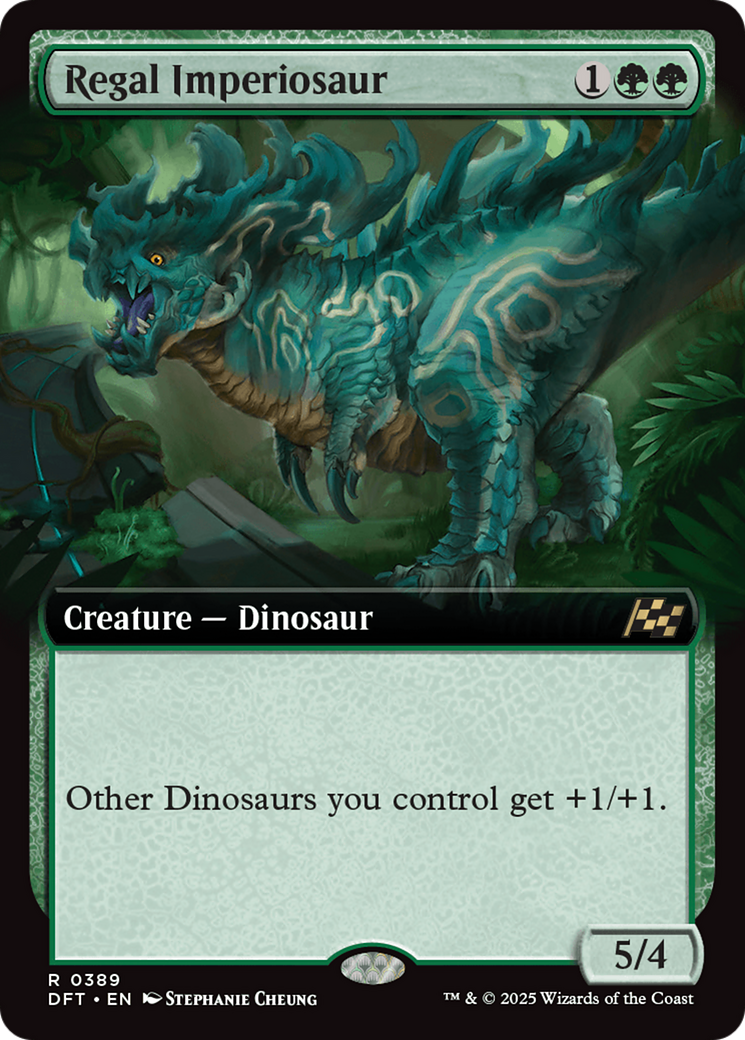 Regal Imperiosaur (Extended Art) [Aetherdrift] | Local Legends