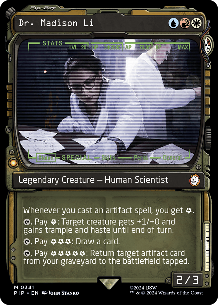 Dr. Madison Li (Showcase) [Fallout] | Local Legends