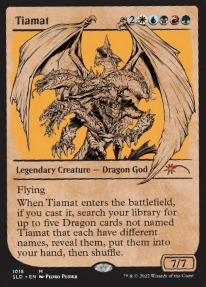 Tiamat (Showcase) [Secret Lair Drop Series] | Golgari Games