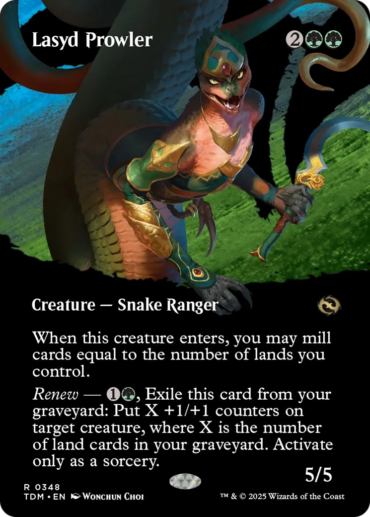 Lasyd Prowler (Borderless) [Tarkir: Dragonstorm] | Local Legends