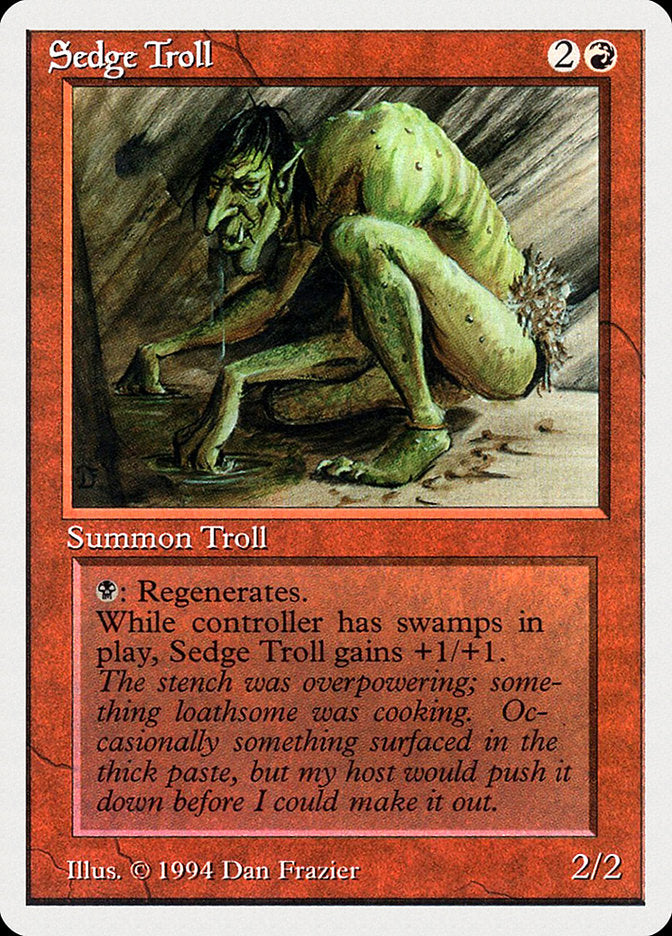 Sedge Troll [Summer Magic / Edgar] | Local Legends