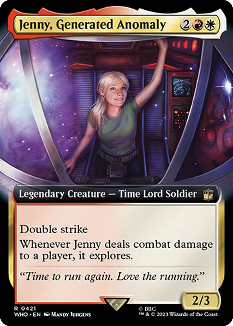 Jenny, Generated Anomaly (Extended Art) [Doctor Who] | Local Legends