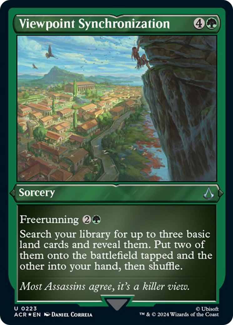 Viewpoint Synchronization (Foil Etched) [Assassin's Creed] | Local Legends