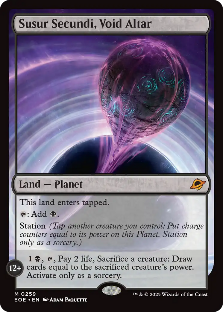 Susur Secundi, Void Altar [Edge of Eternities] | Local Legends
