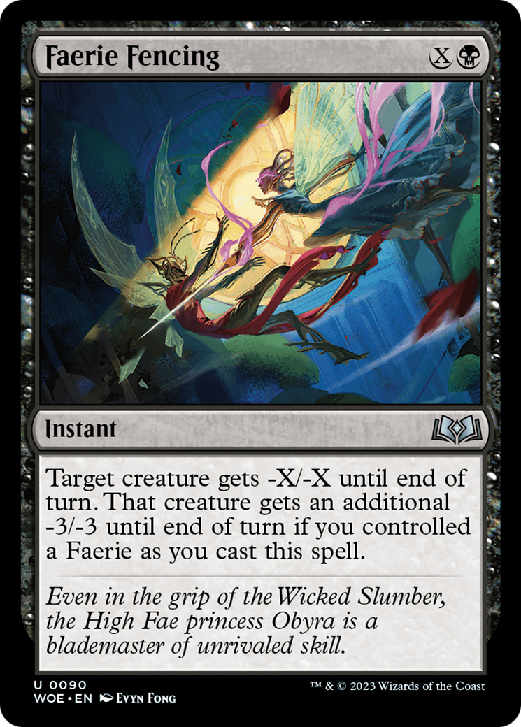 Faerie Fencing [Wilds of Eldraine] | Local Legends