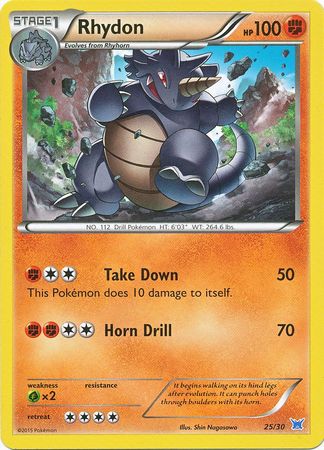 Rhydon (25/30) [XY: Trainer Kit 2 - Latios] | Local Legends