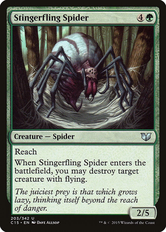 Stingerfling Spider | Local Legends