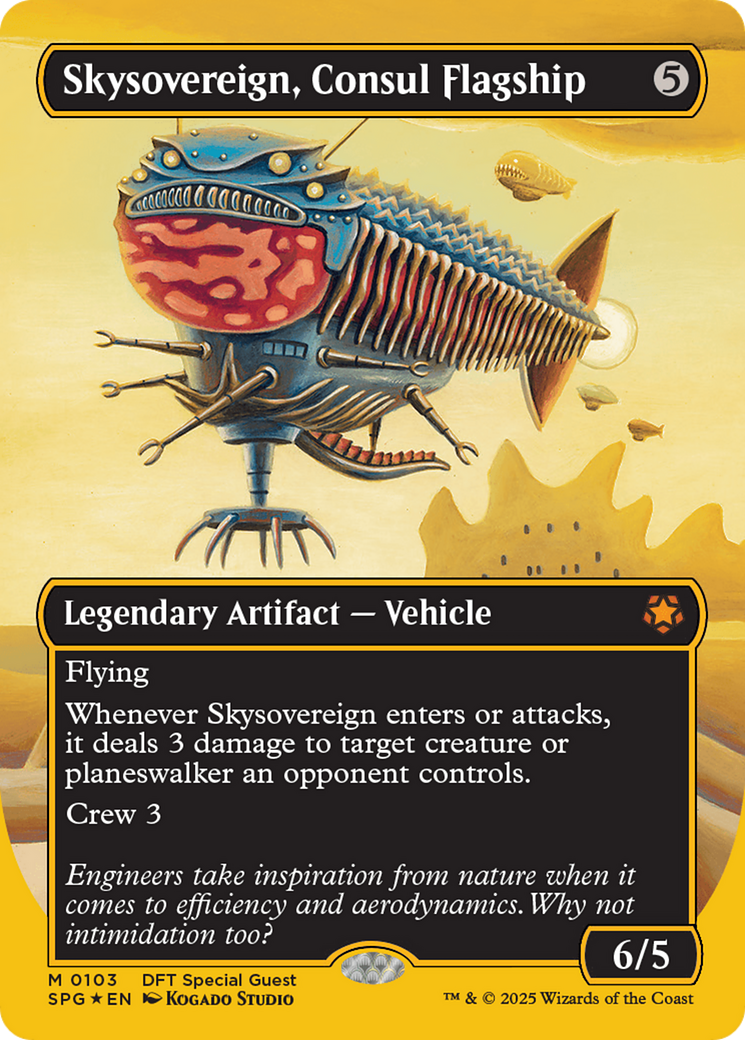 Skysovereign, Consul Flagship (First-Place Foil) [Aetherdrift Special Guests] | Local Legends