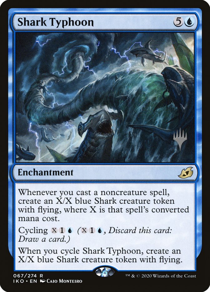 Shark Typhoon (Promo Pack) [Ikoria: Lair of Behemoths Promos] | Local Legends