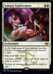 Solitary Confinement (Foil Etched) [Modern Horizons 2] | Local Legends