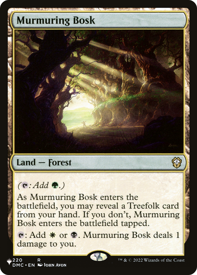 Murmuring Bosk (DMC) [The List] | Local Legends