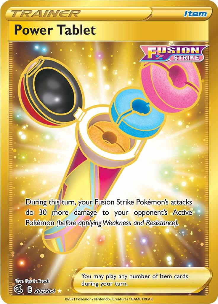 Power Tablet (281/264) [Sword & Shield: Fusion Strike] | Local Legends