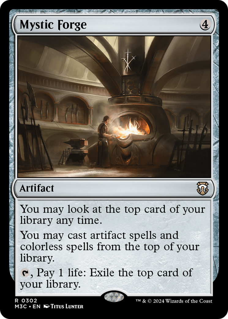Mystic Forge (Ripple Foil) [Modern Horizons 3 Commander] | Local Legends