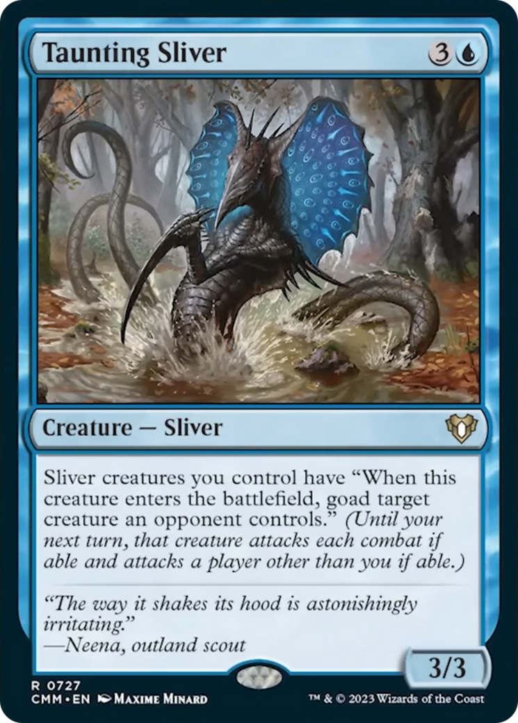 Taunting Sliver [Commander Masters] | Local Legends