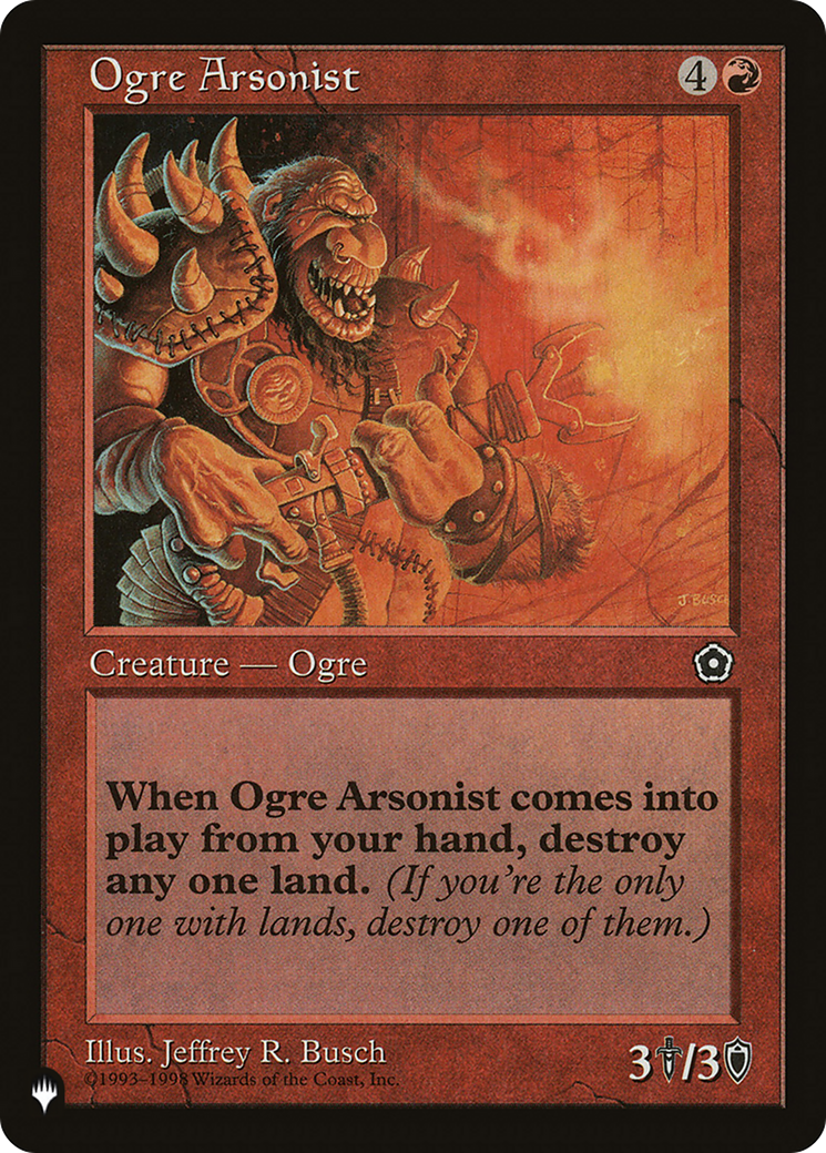 Ogre Arsonist [The List] | Local Legends