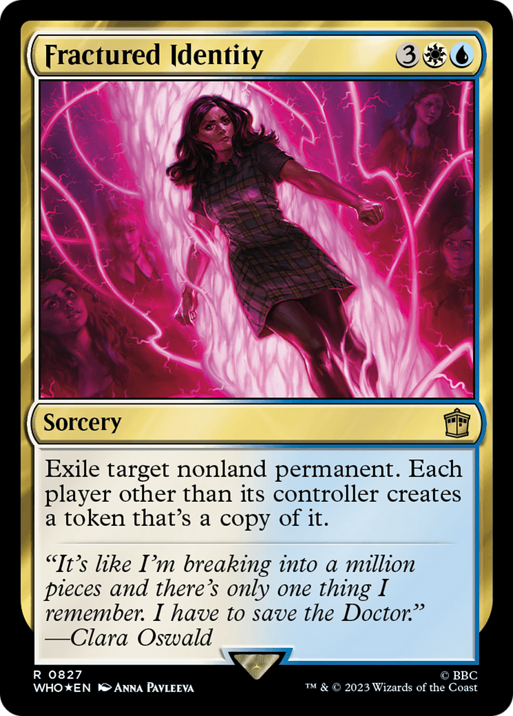 Fractured Identity (Surge Foil) [Doctor Who] | Local Legends