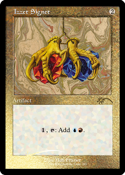 Izzet Signet (Retro) (Foil Etched) [Secret Lair Drop Series] | Local Legends