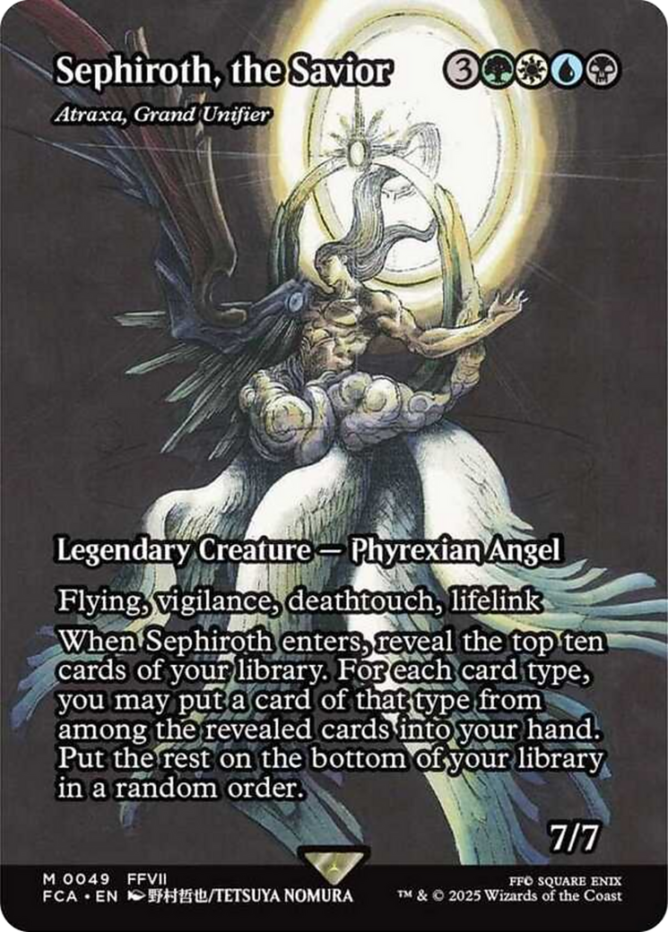 Sephiroth, the Savior - Atraxa, Grand Unifier (Showcase) [FINAL FANTASY : Through the Ages] | Local Legends