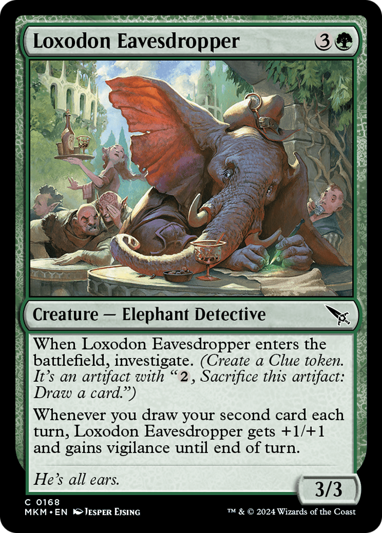 Loxodon Eavesdropper [Murders at Karlov Manor] | Local Legends