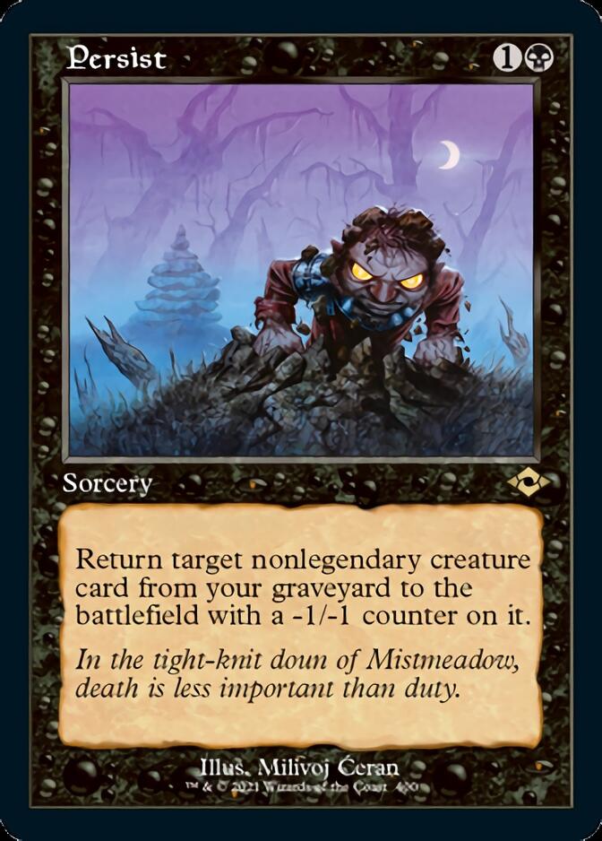 Persist (Retro Foil Etched) [Modern Horizons 2] | Local Legends